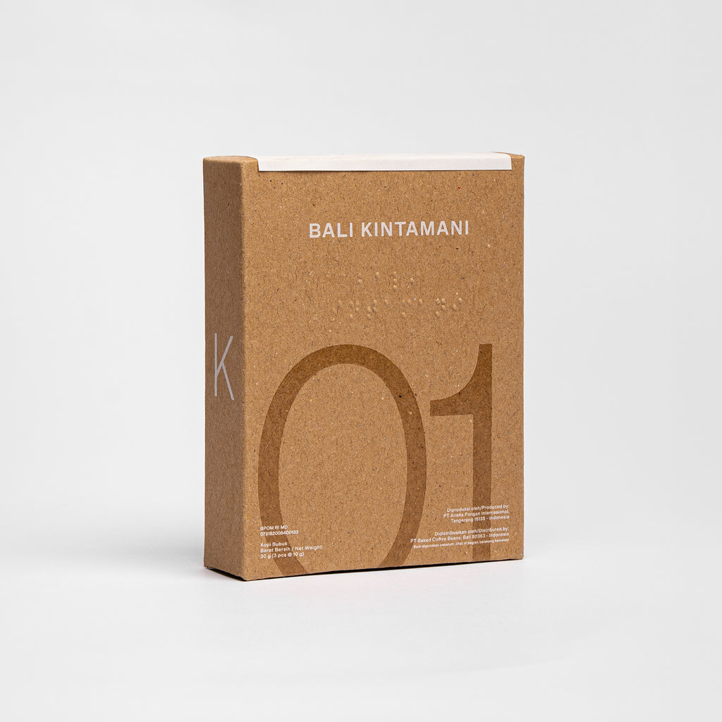 Baked. Bali Kintamani Drip Coffee (3 In Pack)