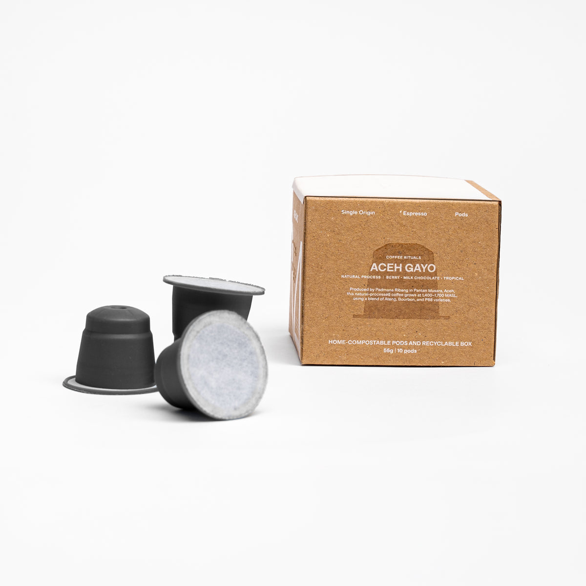 BAKED. COFFEE PODS/CAPSULES (10 IN PACK)
