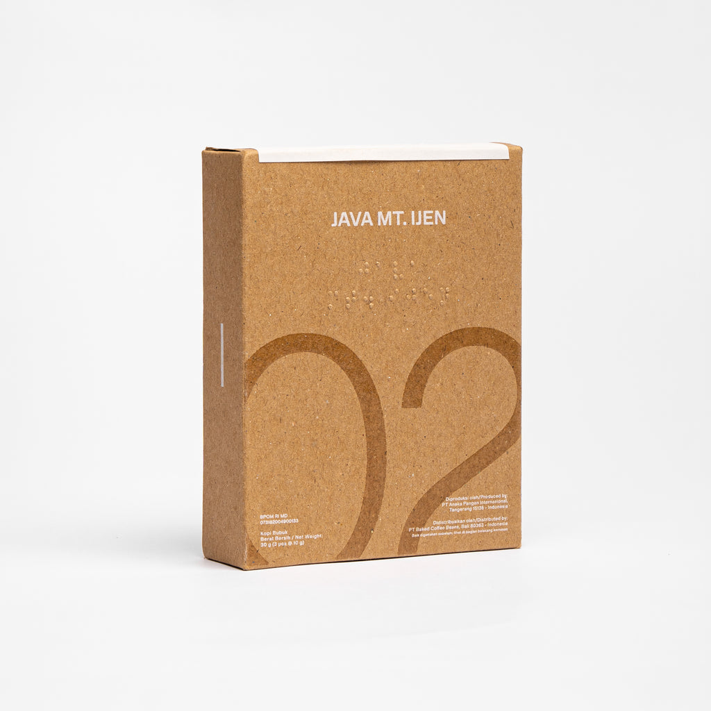 Baked. Java Mt. Ijen Drip Coffee (3 In Pack)