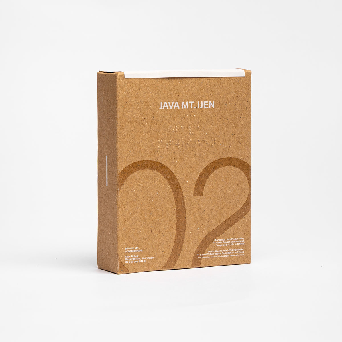 Baked. Java Mt. Ijen Drip Coffee (3 In Pack)