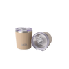 Baked Brown Stainless Mug 230ml