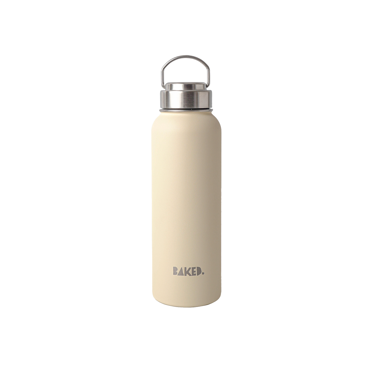 Baked White Stainless Water Tumbler 1200ml