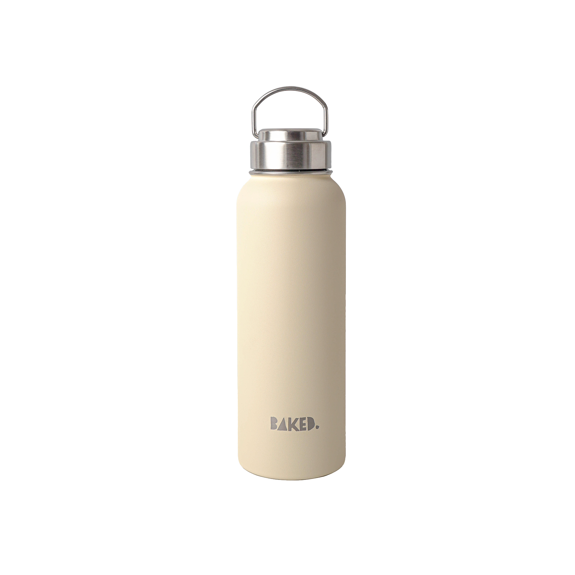 Baked White Stainless Water Tumbler 1200ml