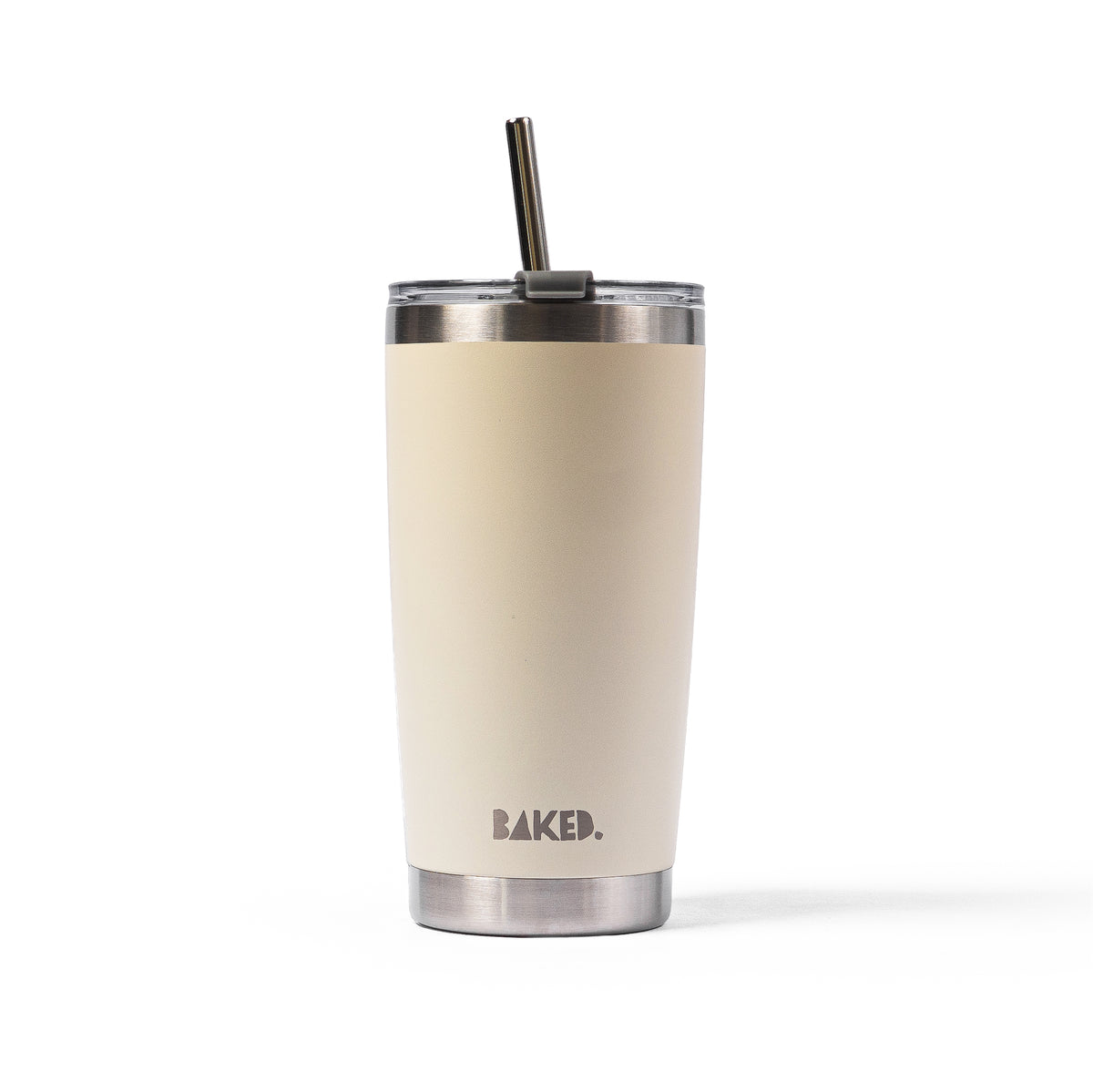Baked. Dual Sip Tumbler