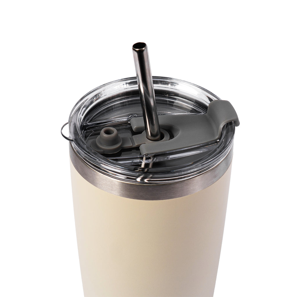 Baked. Dual Sip Tumbler