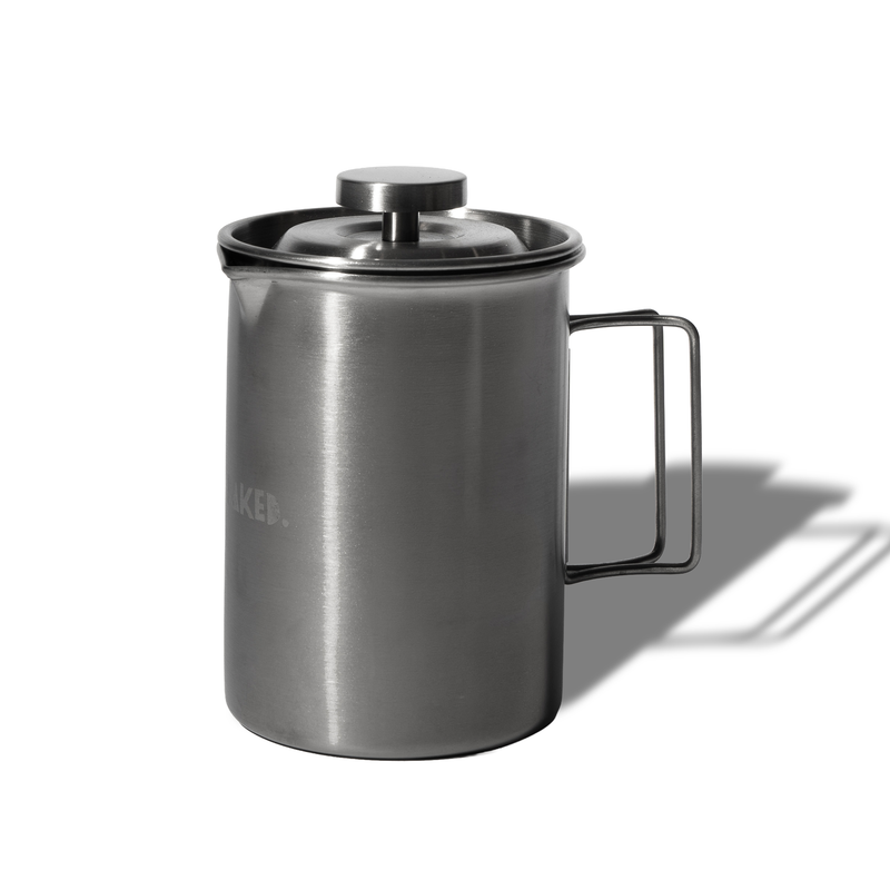 BAKED. OUTDOOR COFFEE/TEA FRENCH PRESS (LIFE STYLE-CAMPING SET)