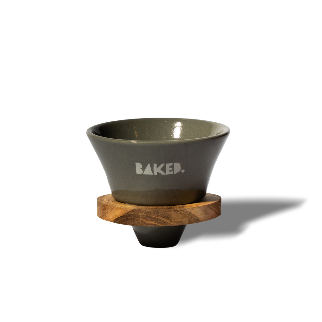 BAKED. CERAMIC POUR OVER DRIPPER