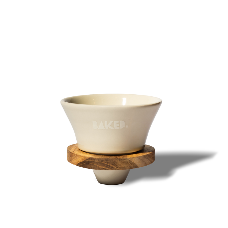 BAKED. CERAMIC POUR OVER DRIPPER