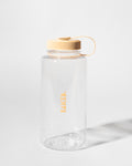 BAKED. Water bottle 1000 ml amber and clear