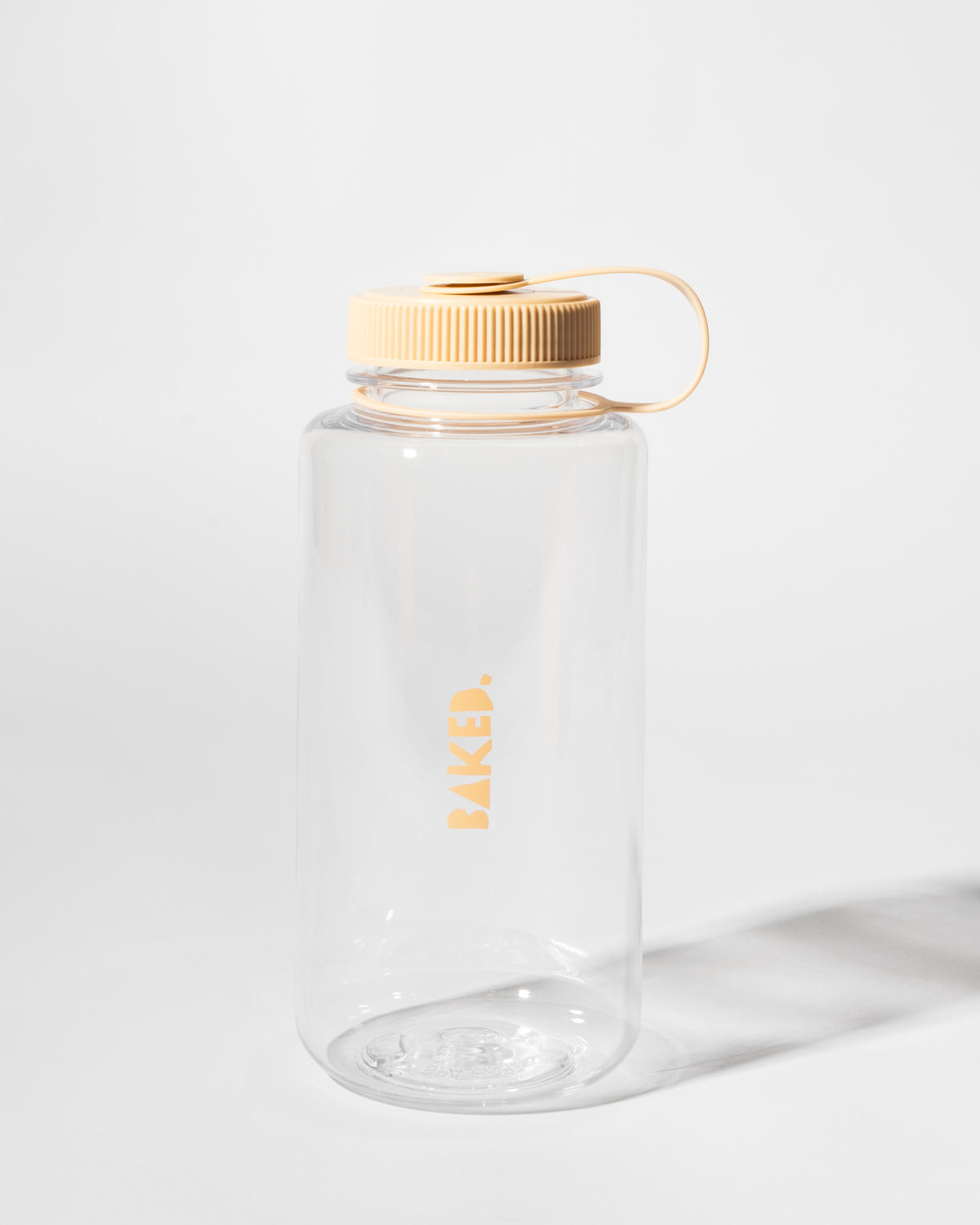 BAKED. Water bottle 1000 ml amber and clear