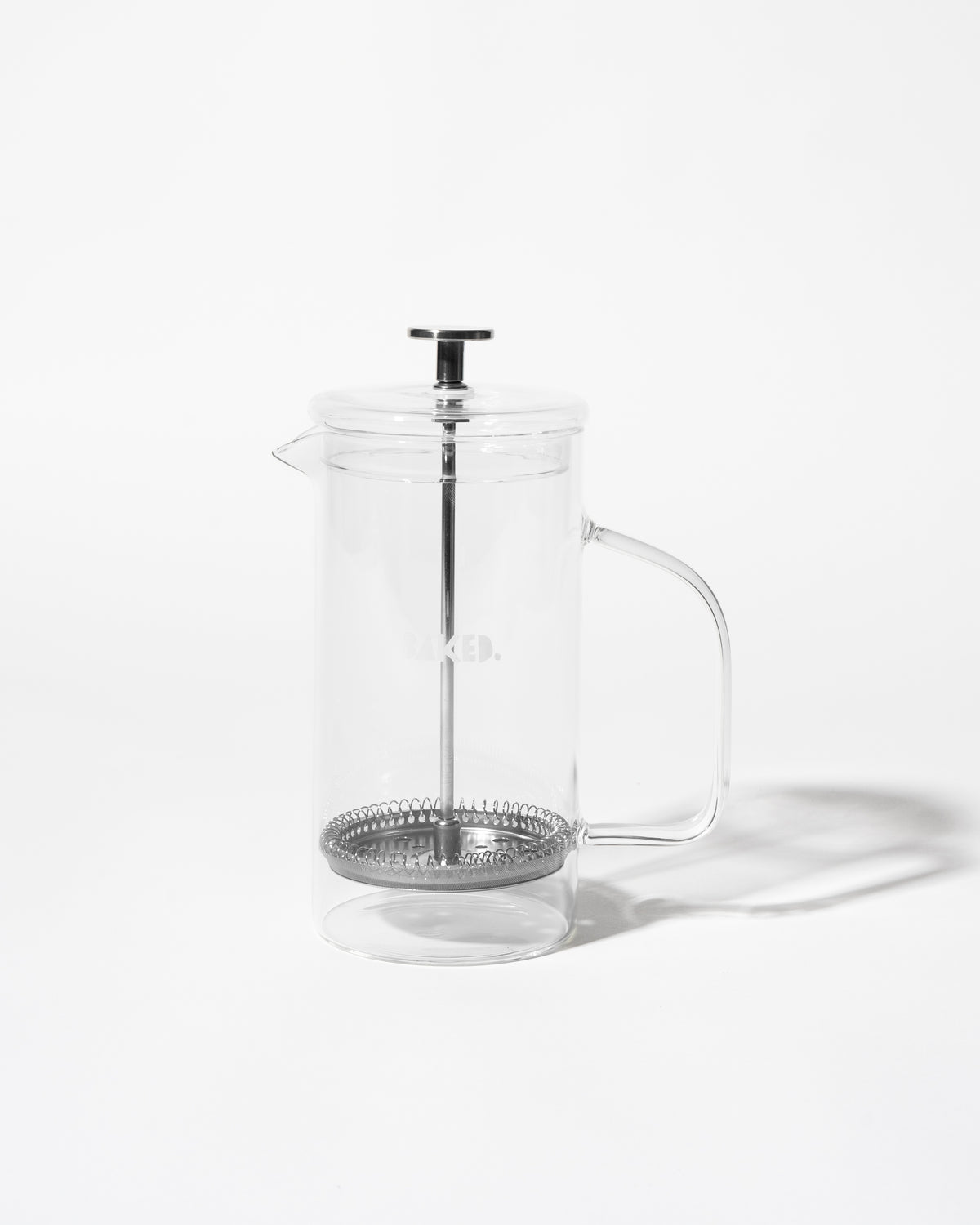 BAKED. Glass French press for coffee and tea 700 ml