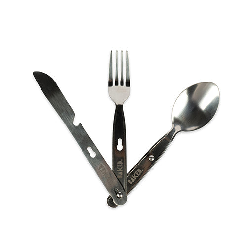 BAKED. OUTDOOR CUTLERIES LIFE STYLE (CAMPING SET)