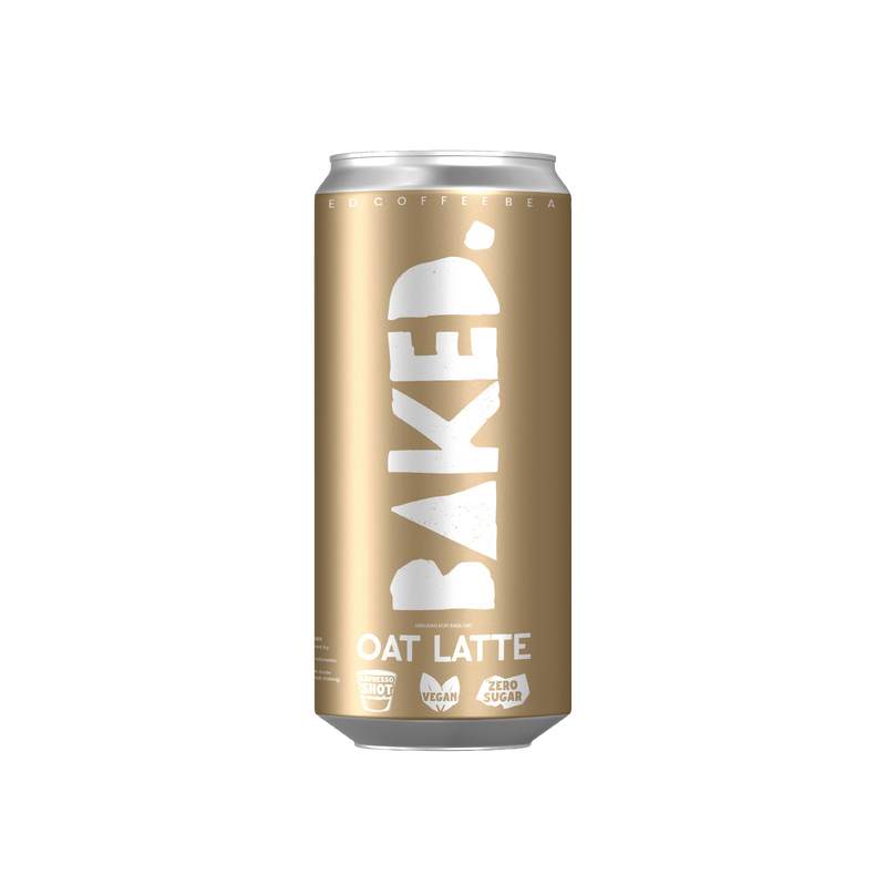 Baked Coffee Can Oat Latte