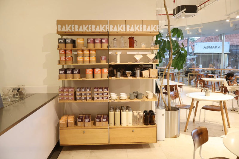 Stylish Bakery Café with Pastries